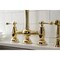 Kingston Brass KS3792BLBS Restoration Bridge Kitchen Faucet W/ Brass Sprayer, Brass KS3792BLBS - alternate 7